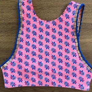 High neck Aerie bikini top